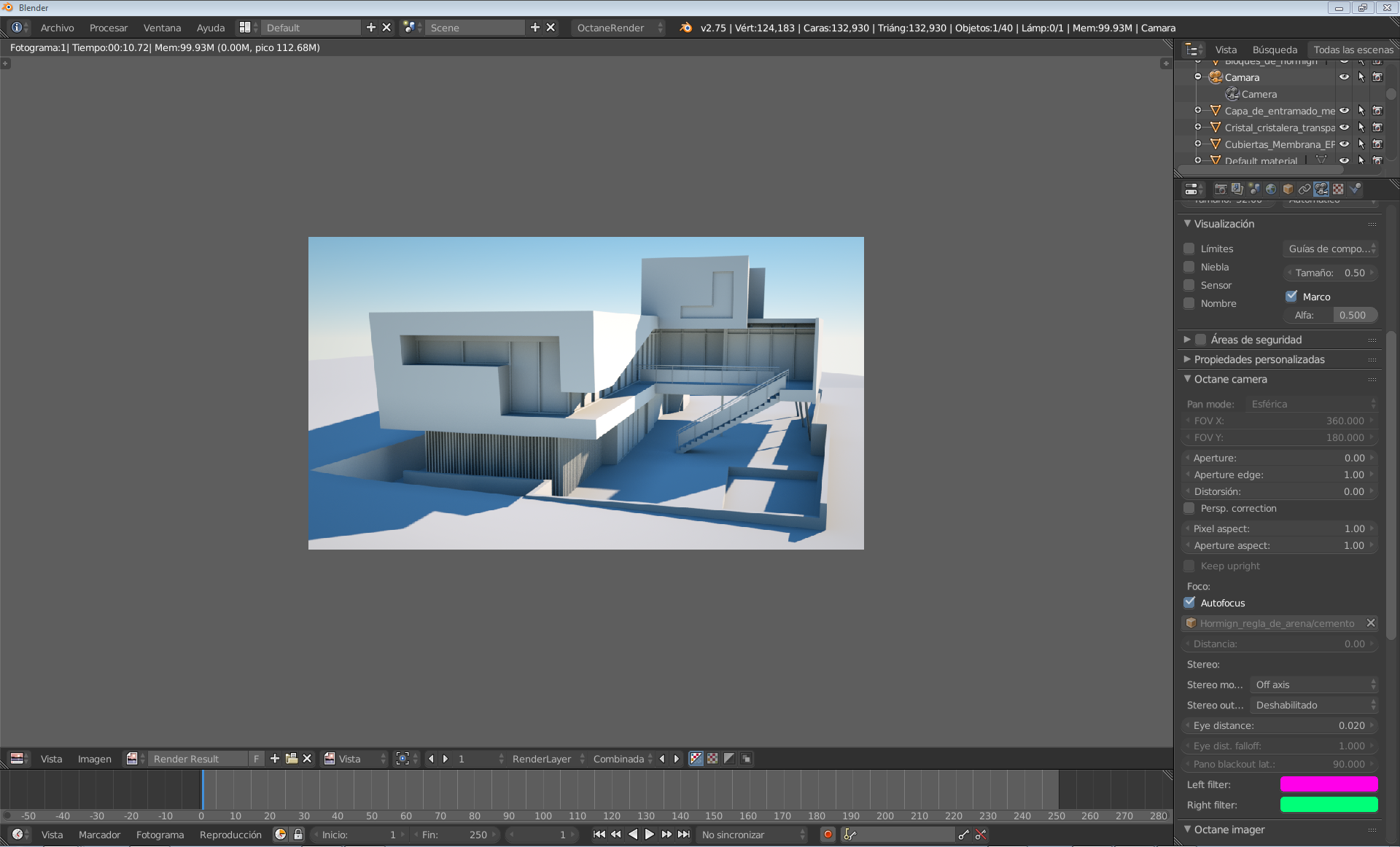 BIM Exportar de Revit a Blender Garquitectos