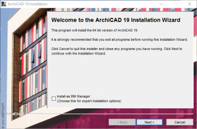 instalacion Archicad